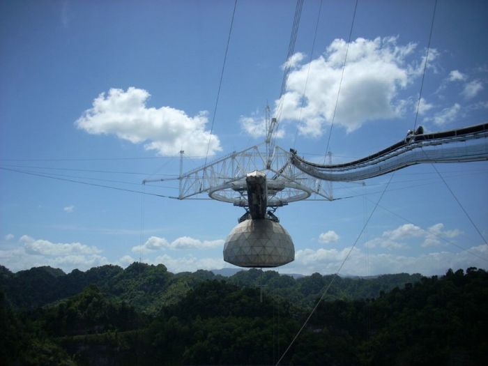 Arecibo Observatory radio telescope, National Astronomy and Ionosphere Center, Arecibo, Puerto Rico