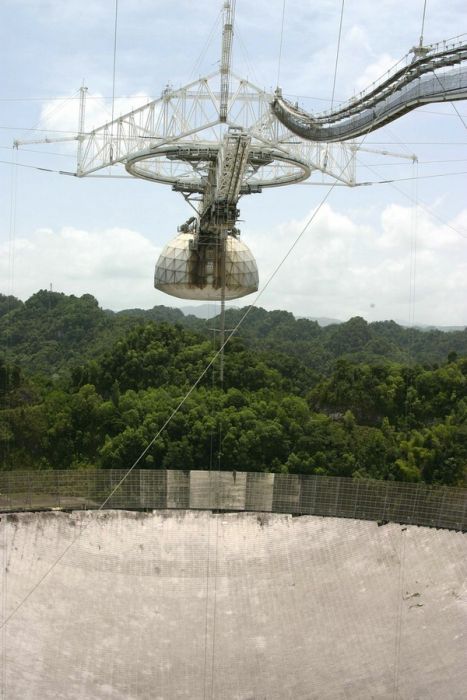 Arecibo Observatory radio telescope, National Astronomy and Ionosphere Center, Arecibo, Puerto Rico