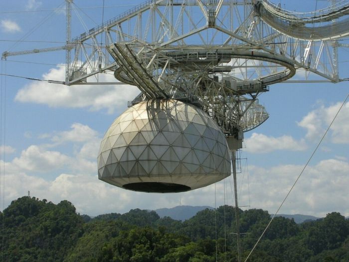 Arecibo Observatory radio telescope, National Astronomy and Ionosphere Center, Arecibo, Puerto Rico