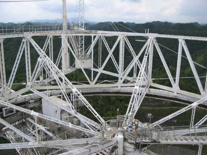 Arecibo Observatory radio telescope, National Astronomy and Ionosphere Center, Arecibo, Puerto Rico