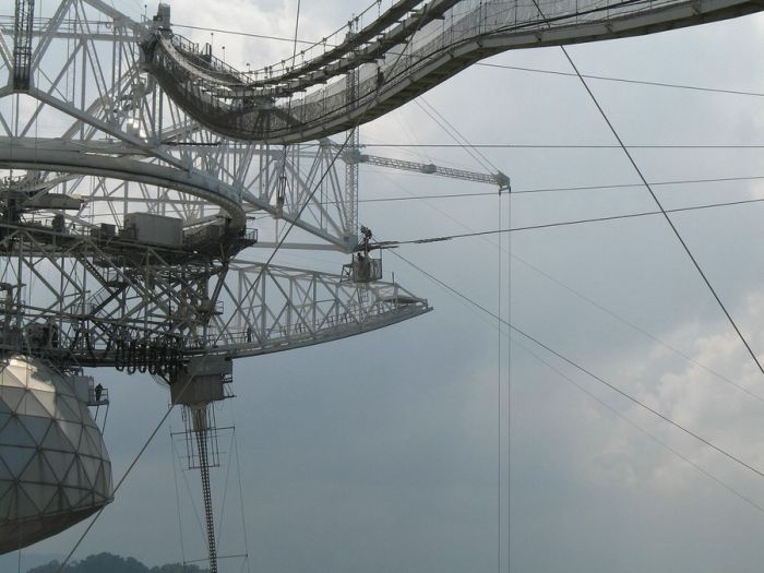 Arecibo Observatory radio telescope, National Astronomy and Ionosphere Center, Arecibo, Puerto Rico