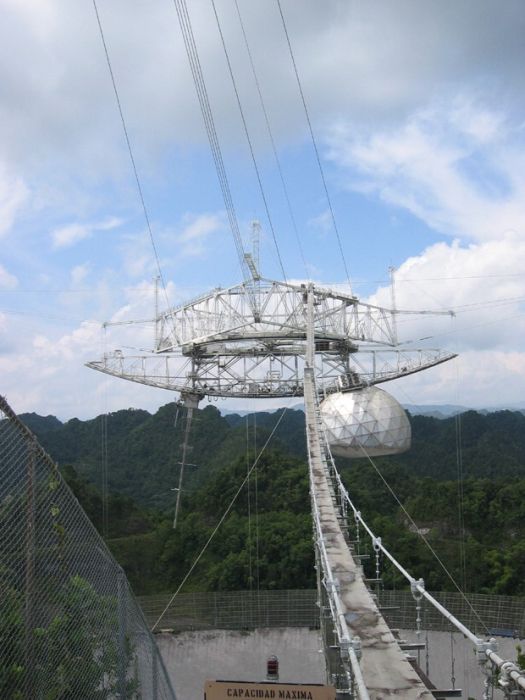 Arecibo Observatory radio telescope, National Astronomy and Ionosphere Center, Arecibo, Puerto Rico