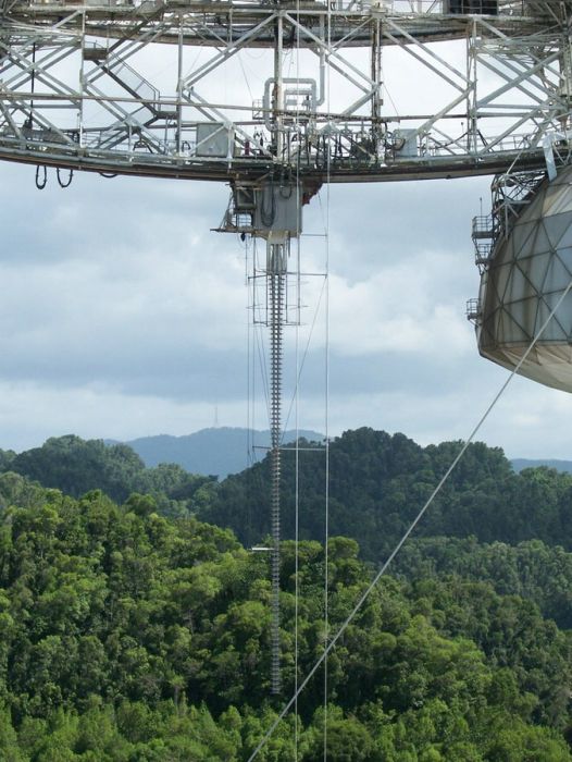 Arecibo Observatory radio telescope, National Astronomy and Ionosphere Center, Arecibo, Puerto Rico