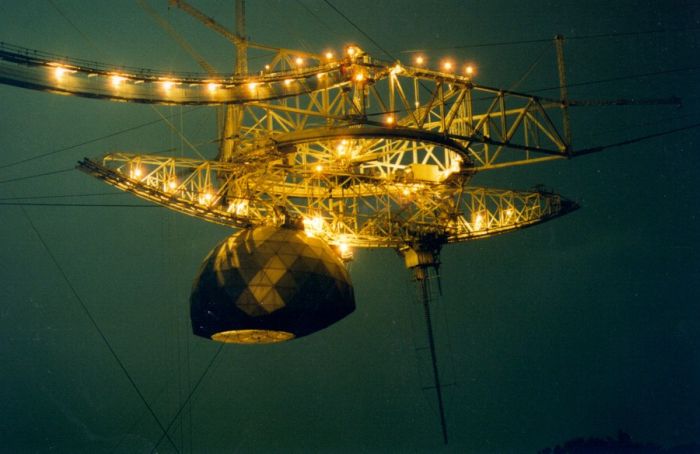 Arecibo Observatory radio telescope, National Astronomy and Ionosphere Center, Arecibo, Puerto Rico