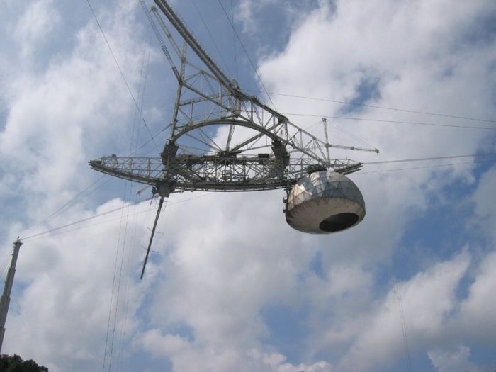 Arecibo Observatory radio telescope, National Astronomy and Ionosphere Center, Arecibo, Puerto Rico