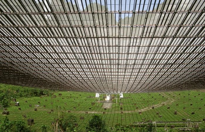 Arecibo Observatory radio telescope, National Astronomy and Ionosphere Center, Arecibo, Puerto Rico