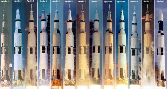 Apollo 11 spaceflight, first manned moon landing