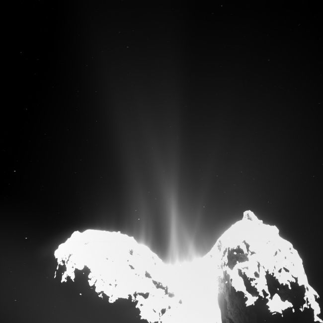 Rosetta space probe and Philae module, 67P/Churyumov–Gerasimenko comet, European Space Agency