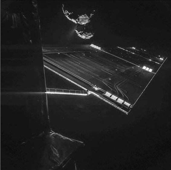 Rosetta space probe and Philae module, 67P/Churyumov–Gerasimenko comet, European Space Agency