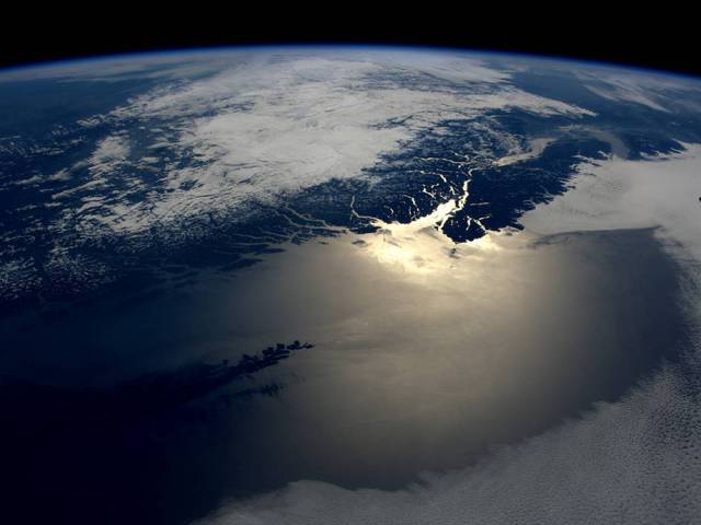 earth from space