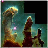 Earth & Universe: Hst Pillars M16