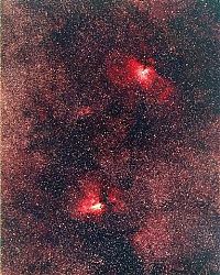Earth & Universe: M16 And M17 Region