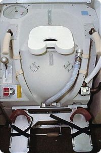 Earth & Universe: International Space Station toilet