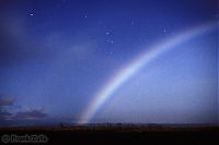 Earth & Universe: moon rainbow