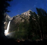 Earth & Universe: moon rainbow