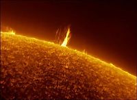 Earth & Universe: sun photograph