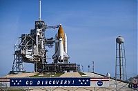 Earth & Universe: Space shuttle Discovery launched, United States