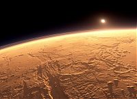 Earth & Universe: artistic rendering of mars