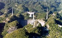 Earth & Universe: Arecibo Observatory radio telescope, National Astronomy and Ionosphere Center, Arecibo, Puerto Rico