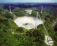 Earth & Universe: Arecibo Observatory radio telescope, National Astronomy and Ionosphere Center, Arecibo, Puerto Rico