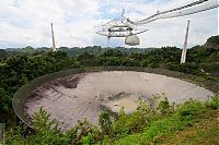 Earth & Universe: Arecibo Observatory radio telescope, National Astronomy and Ionosphere Center, Arecibo, Puerto Rico