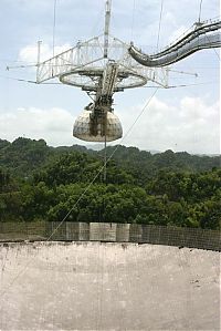 Earth & Universe: Arecibo Observatory radio telescope, National Astronomy and Ionosphere Center, Arecibo, Puerto Rico