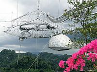 Earth & Universe: Arecibo Observatory radio telescope, National Astronomy and Ionosphere Center, Arecibo, Puerto Rico