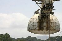 Earth & Universe: Arecibo Observatory radio telescope, National Astronomy and Ionosphere Center, Arecibo, Puerto Rico