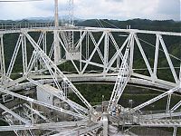 Earth & Universe: Arecibo Observatory radio telescope, National Astronomy and Ionosphere Center, Arecibo, Puerto Rico