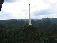 Earth & Universe: Arecibo Observatory radio telescope, National Astronomy and Ionosphere Center, Arecibo, Puerto Rico