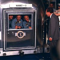 Earth & Universe: Apollo 11 spaceflight, first manned moon landing