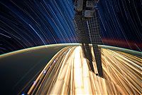 Earth & Universe: ISS star trail photography by Donald Roy Pettit