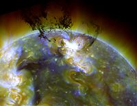 Earth & Universe: Solar Dynamics Observator (SDO) research mission by NASA