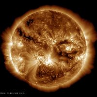 Earth & Universe: Solar Dynamics Observator (SDO) research mission by NASA