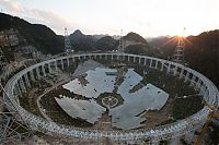 Earth & Universe: Tianyan FAST telescope, Dawodang, Pingtang County, Guizhou Province, China