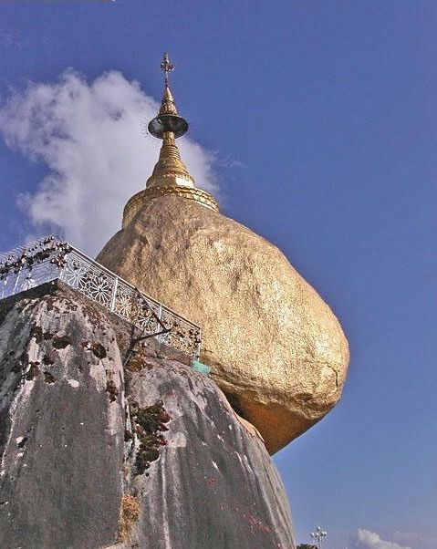 Myanmar, Mount Chaykto, Pagoda Chayttiyo
