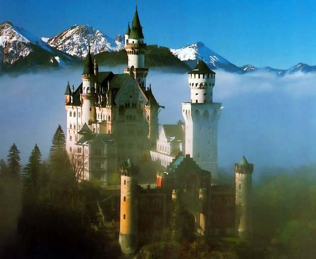 Neuschwanstein Castle, Hohenschwangau, Bavaria, Germany