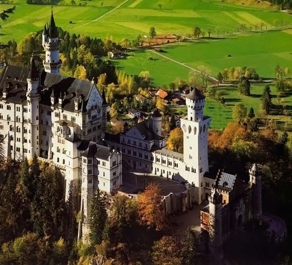 Neuschwanstein Castle, Hohenschwangau, Bavaria, Germany