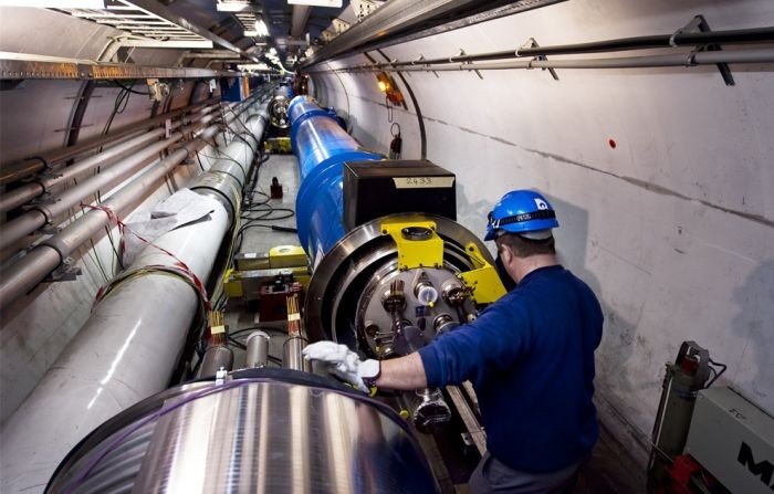 Large Hadron Collider (LHC) launched, CERN