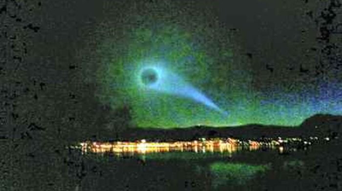 The mysterious spiral in the sky, Norway