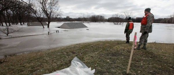 Flooding in North Dakota, United States