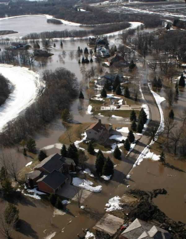 Flooding in North Dakota, United States
