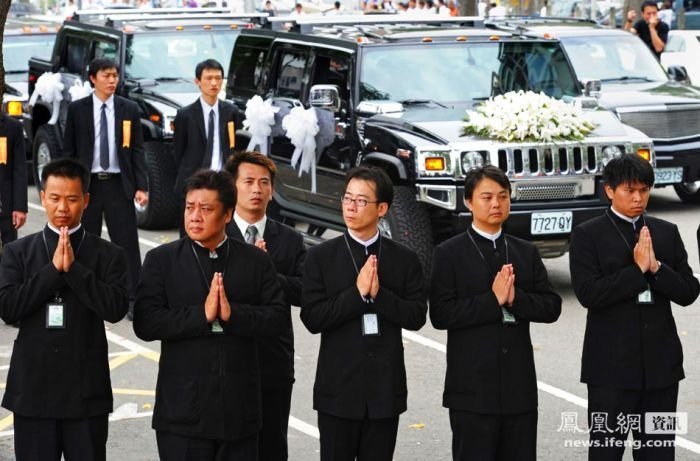 Funeral of Mafia Boss, Taipei, Taiwan