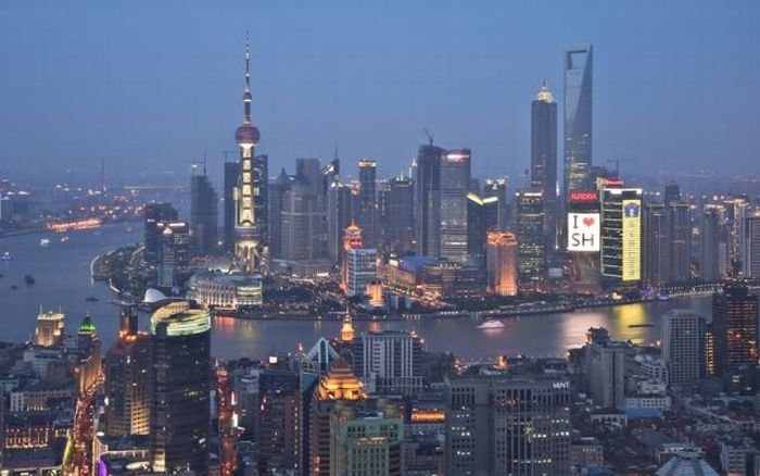 Shanghai change in 20 years
