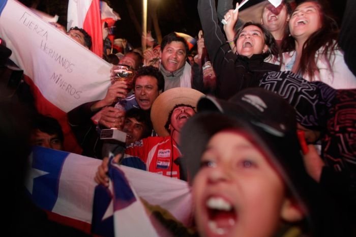 All 33 miners rescued, 2010 Copiapó mining accident, Chile