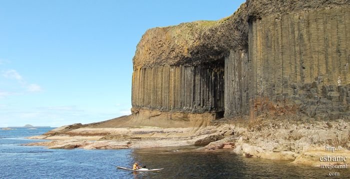 Staffa, island of the Inner Hebrides in Argyll and Bute, Scotland