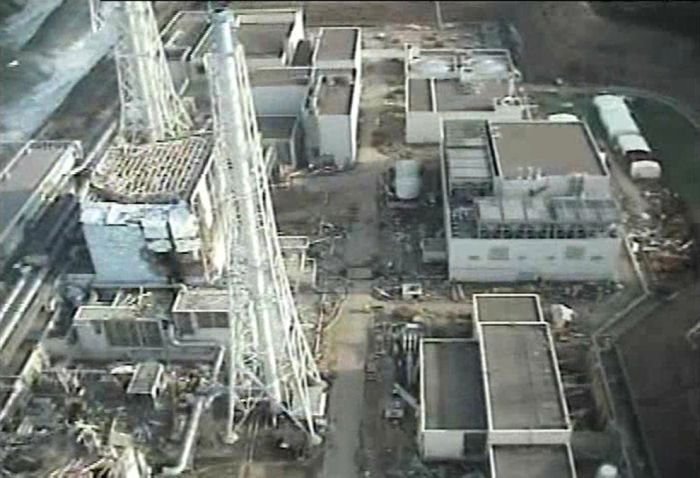 Inside Fukushima I (Dai-Ichi), nuclear power plant, Japan