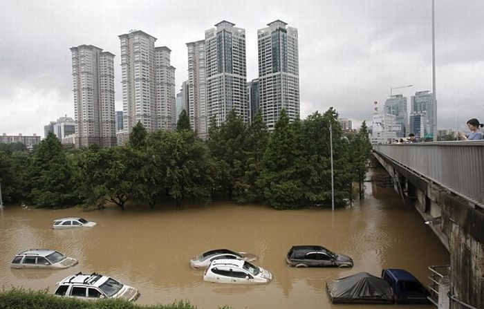 2011 Seoul floods, South Korea