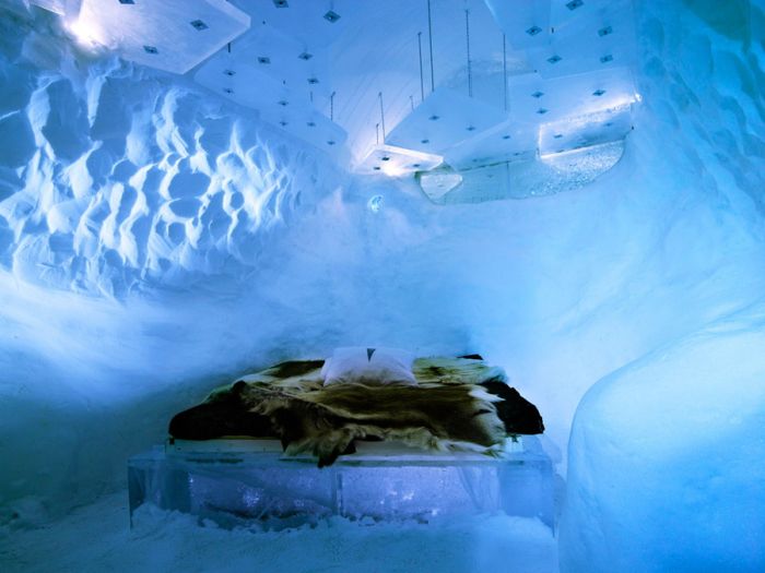 Ice hotel, Jukkasjärvi, Sweden