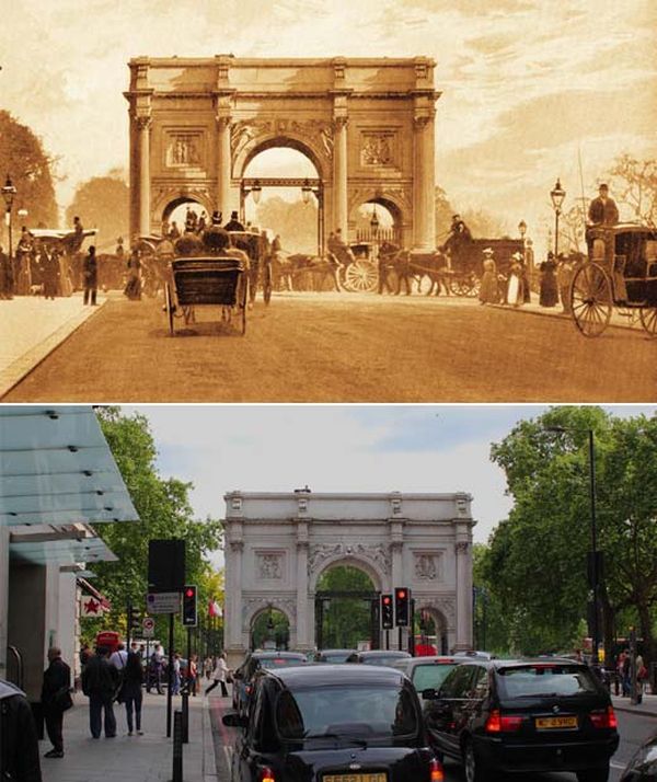 History: London then and now, 1897-2012, England, United Kingdom